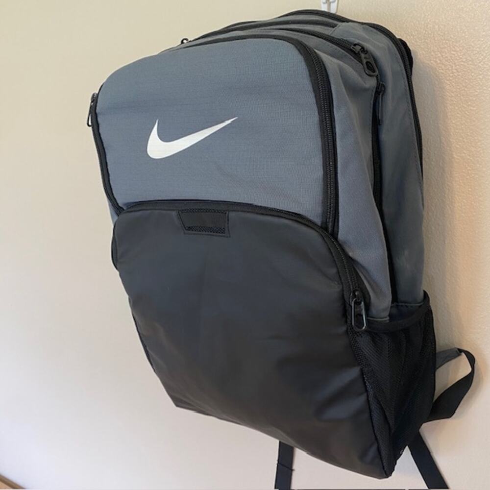 Nike Gray and Black Brasilia Training Backpack - Picture 2 of 9